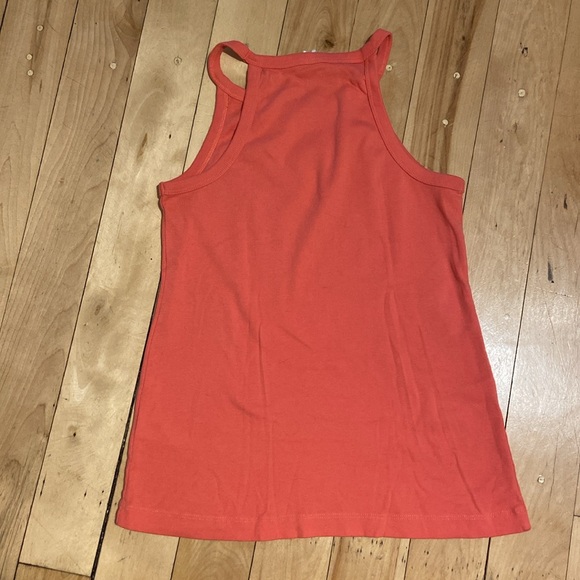 Anthropologie coral tank top, cotton, size S - Picture 9 of 9
